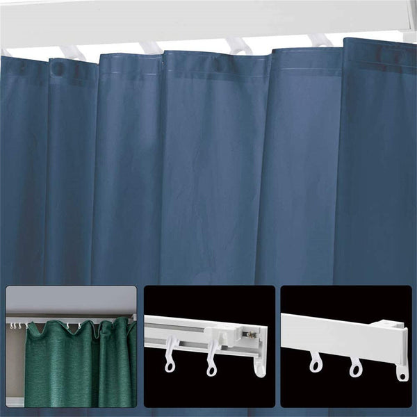 Curtain Track Gliders Extendable Universal Slider Runners Rail Hooks