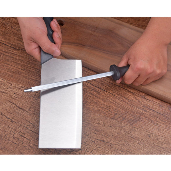 Kitchen Knife Sharpener Sharpening Sharp Steel Bar Precision Machined File 30CM