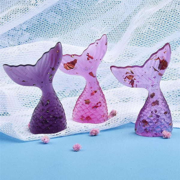 Silicone Mermaid Tail Cake Fondant Mold Chocolate Baking Mould Decor Sugarcraft