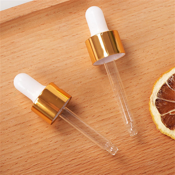 Glass Dropper Bottles - Amber Pipette Bottles for Essential Oils & Serums (15ml/30ml)