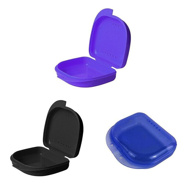 Orthodontic Retainer Box Teeth Mouth Denture Dental Case Guard Storage Sport AU