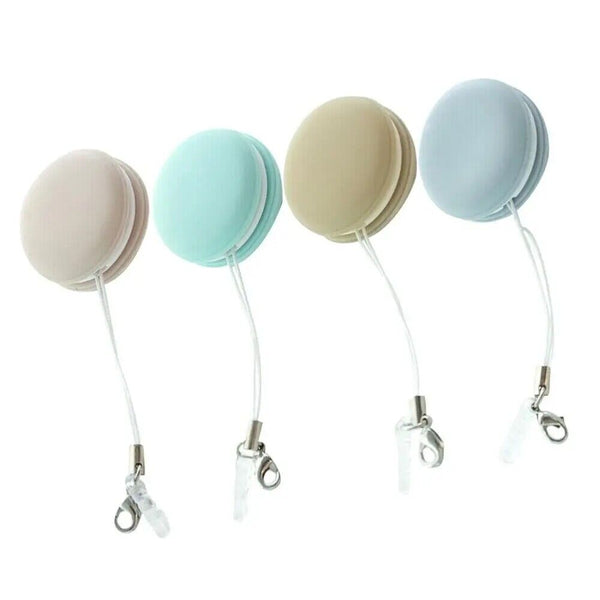 1-8PCS Macaron Shaped Mobile Phone Screen Lens Glasses Wipe Cleaning Candy Color
