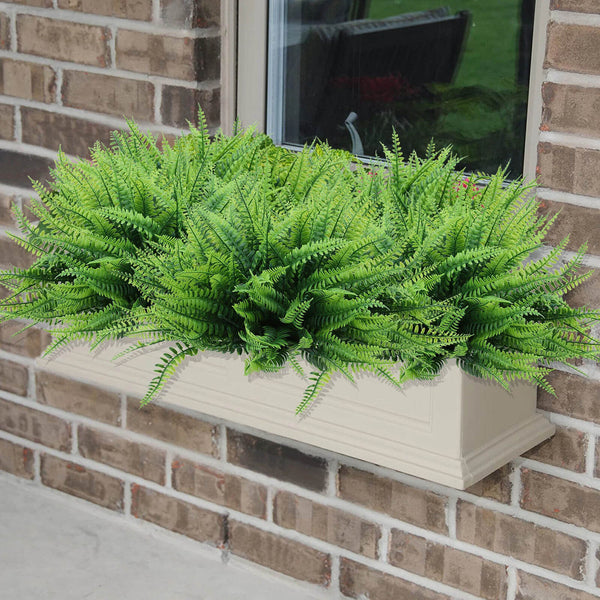 1-10x Artificial Boston Fern Leaf Home Artificial Plant Flower Garden Decoration