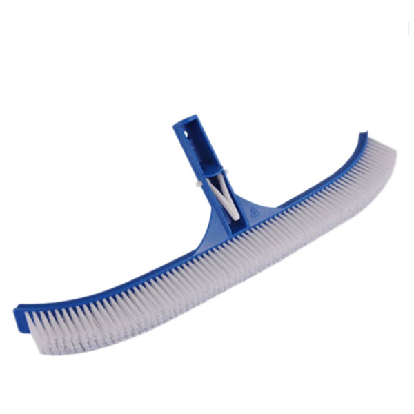 18inch Plastic Brush Swimming Pool Broom Tools Curved AlgaeSpa Cleaner Cleaning