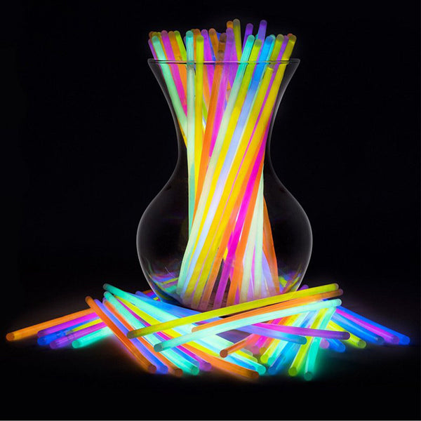 100-1000 Mixed Colour Glow Sticks Bracelets Party Glow In the Dark Glowsticks AU