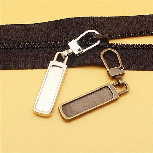 10PCS Replacement Zipper Pull Fixer Slider Puller Zip Head Repair Clothes Craft
