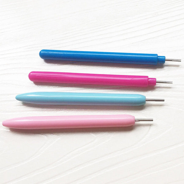 6Pcs Slotted Paper Craft Tool Handmade Kit DIY Winder Roll Paper Quilling Pen