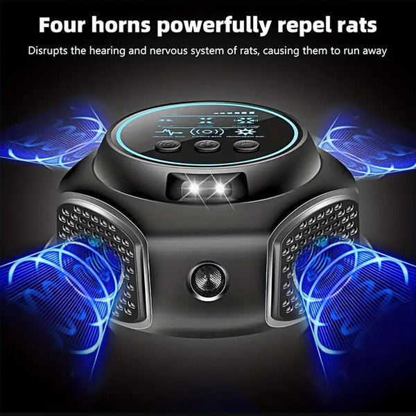 Mice Repellent Ultrasonic Plug In Indoor Mouse Repeller Device Rodent Control AU