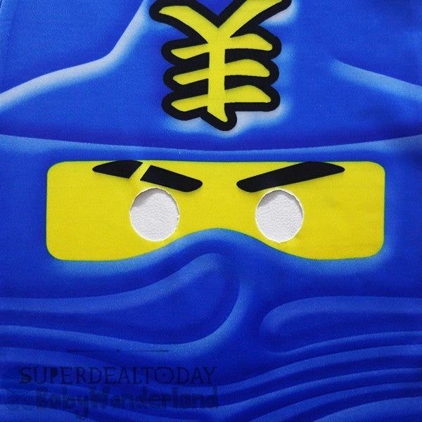 Boys Lego Ninjago Ninja Costume Jumpsuit Mask Gloves Cosplay Book Week Halloween