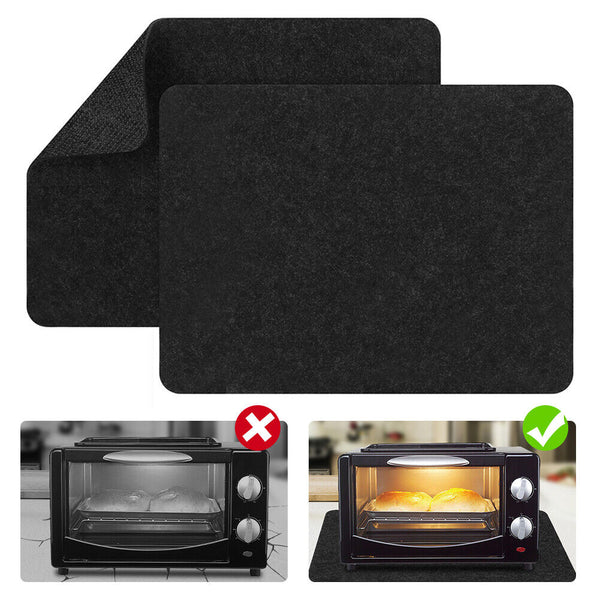 1/2PCS Non Slip Heat Resistant Mat For Air Fryer Kitchen Pads Heat Proof Mat AUS
