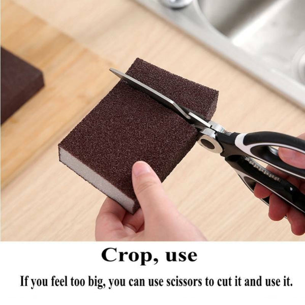 20 PCS Pot Sponge Pan Magic Sponge Eraser Cleaner Kitchen Foam Rust Descaling AU