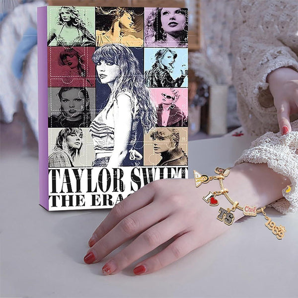 Advent 24 Days Christmas Taylor Swift Bracelet Countdown Calendar DIY Gifts Xmas