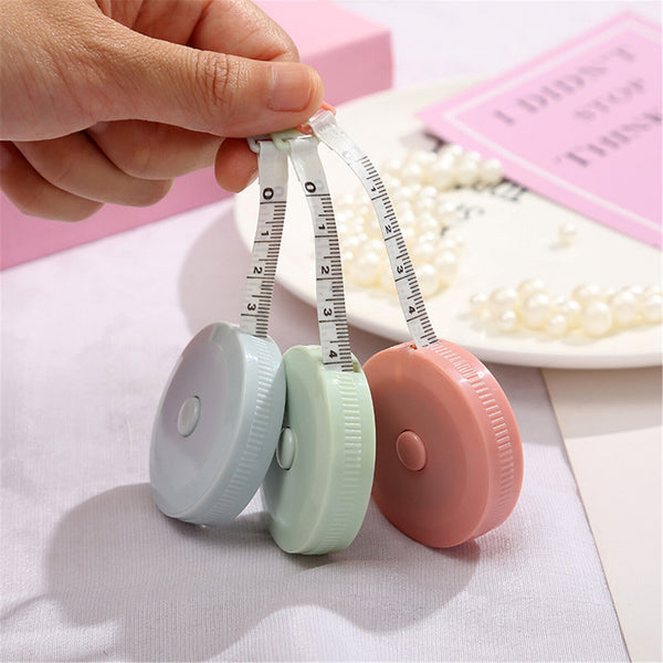 1.5m Retractable Body Measuring Soft Ruler Sewing Cloth Tailor Tape Measure AUS