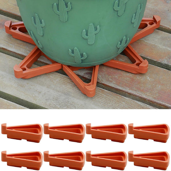 Flower Pot Risers Toes Invisible Plant Pot Feet for IN/Outdoor Planters