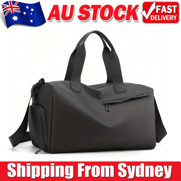 Black Gym Duffle Bag Taekwondo Travel Duffel Bag Outdoor Gym Sports Bag Large