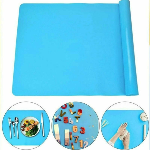 2pcs A3 Silicone Baking Mat Pastry Bakeware Pad Tray Clay Fondant Sheet 30x40cm