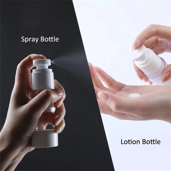 2-4Pcs Vacuum Pump Bottle Empty Lotion Sub-Bottling Airless Bottle Container AUS