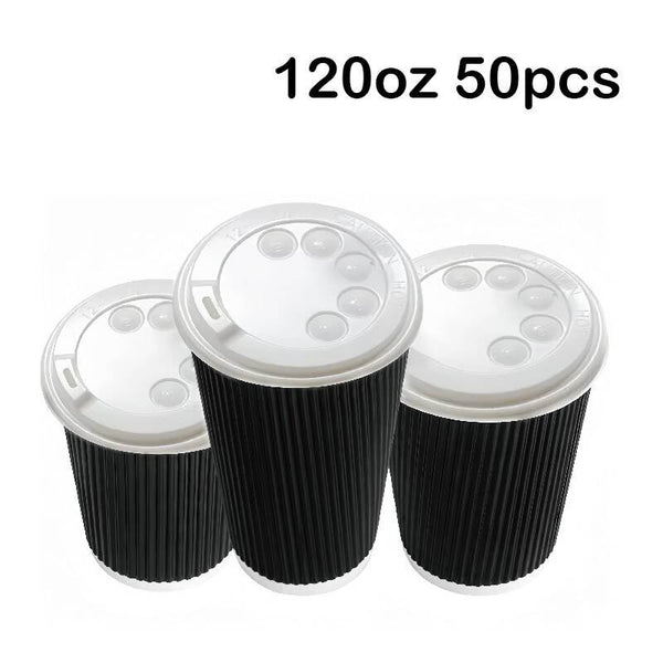 Disposable Coffee Cups Bulk Takeaway Paper Triple Wall Take Away  8oz/120z/160z