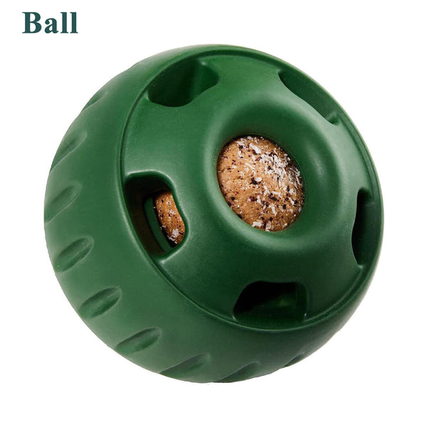 Dog Feeding Toy Woof Long-Lasting Dog Toy with Treat Tray Mold Pet Pupsicle Up