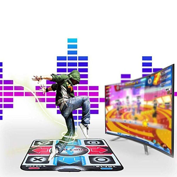 USB Dancing Mat Step Blanket Dance Mat Pad Non-Slip For PC TV AV Video Game