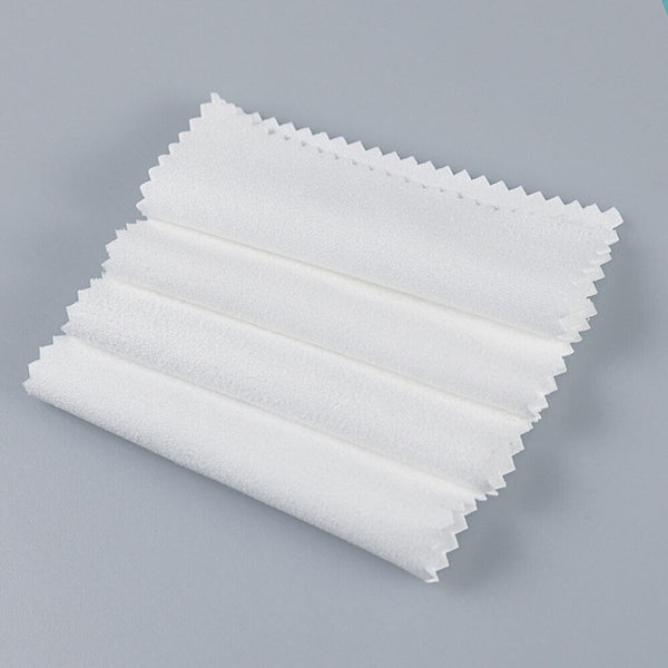 10PCS Microfiber Cleaning Cloths Cotton Suede Useful Silver Polishing Cloth NEW