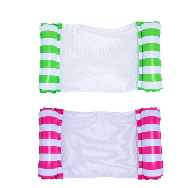 Portable Floating Water Hammock Toy Swimming Chair Inflatable Float Pool Bed