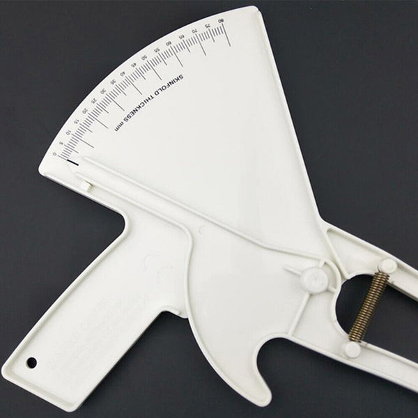 Slim Guide Skinfold Body Fat Caliper Test 0-80MM Skin Fold Tester Measurement