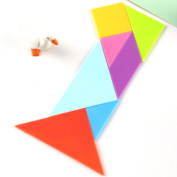 Kids Intelligence Educational Children Puzzle Toy Tangram Shape