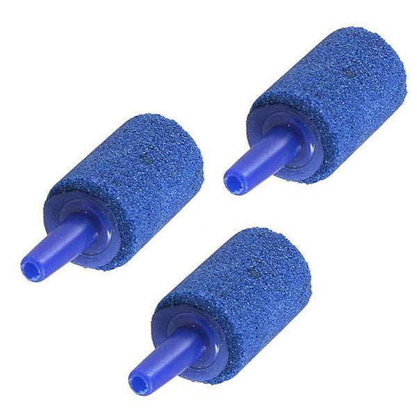 Blue Aquarium Fish Tank Aerator Air Stone Diffuser Oxygen Bubbles Pump