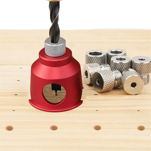 90 Degree Vertical Drill Guide 3-10mm Straight Hole Drilling Positioner DIY AUS2 Set 90 Degree Drill Guide for 3mm to 10mm Bits – Vertical Straight Hole Drilling Positioner for Woodworking DIY
