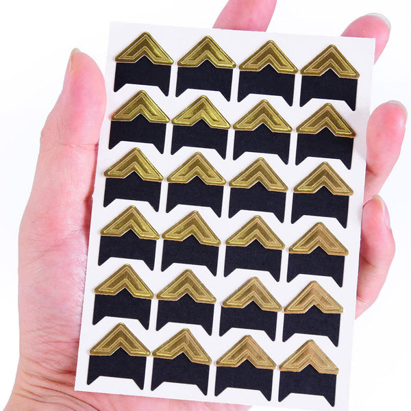 Self-adhesive Photo Corner Stickers Angle Frame Scrapbook Album Essential AU