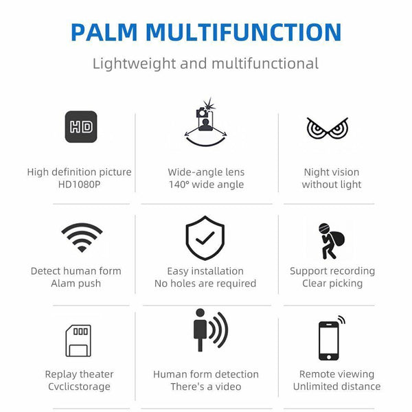 Mini WIFI Spy Camera Hidden 1080P HD Wireless Night Vision Motion Detection AU