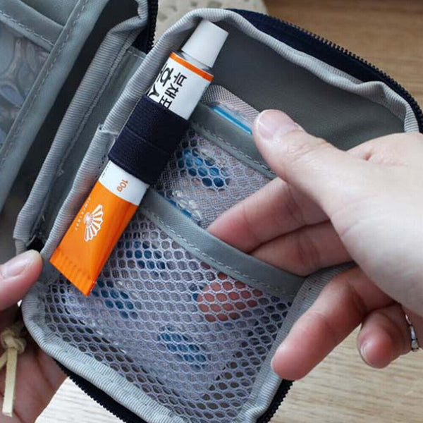 Mini First Aid Kit Travel Outdoor Emergency Survival Case Treatment Medical Bag