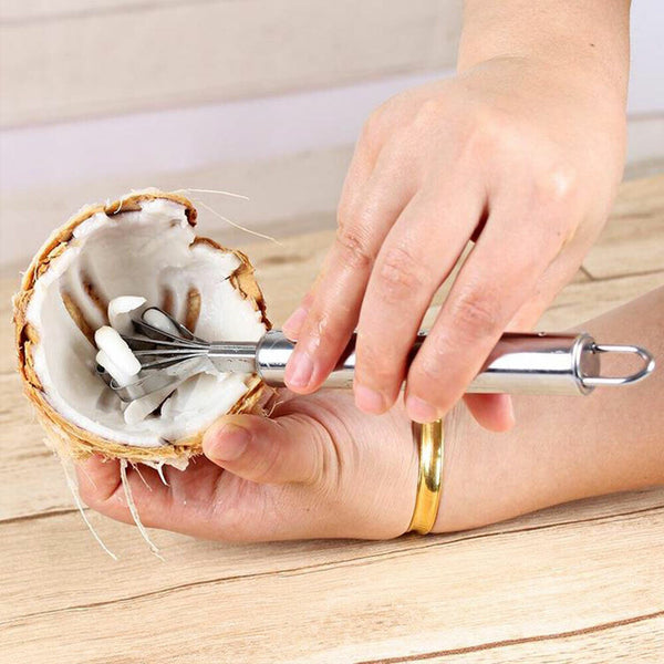 Stainless Steel Kitchen Fruit Fish Coconut Shaver Clean Scales