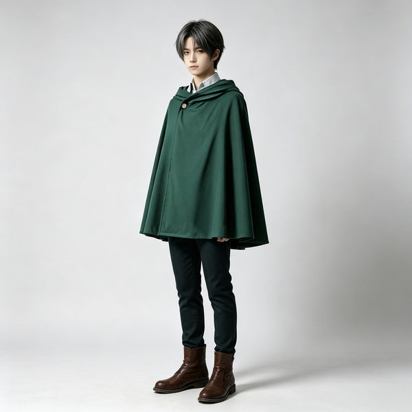 Shingeki no Kyojin Scout Regiment hooded cloak cosplay - Lets Party