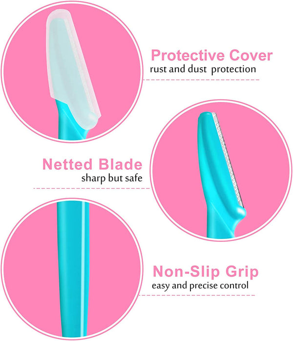 Facial Eyebrow Razor Trimmer Shaper Shaver Blade Knife Hair Remover inkle Beauty