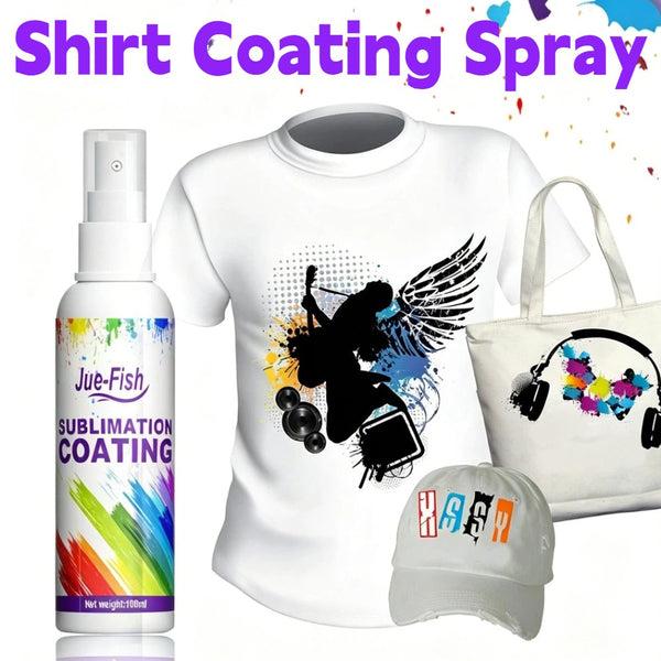 Sublimation Coating Spray For All Fabric Polyester Shirt Cotton T-Shirts