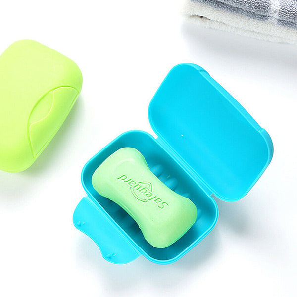 Sealing Bathroom Home E3 Travel Box Soap Case Portable Shower Holder