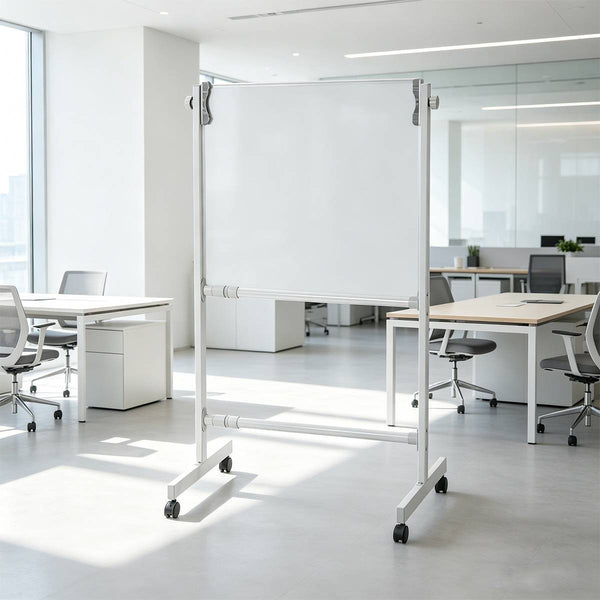 Mobile Whiteboard Stand Rolling Whiteboard Frame Office Whiteboard Stand Premium