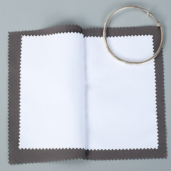 Silver Polishing Cloth 2pcs – Jewellery Cleaning Cloth for Gold & Silver Care