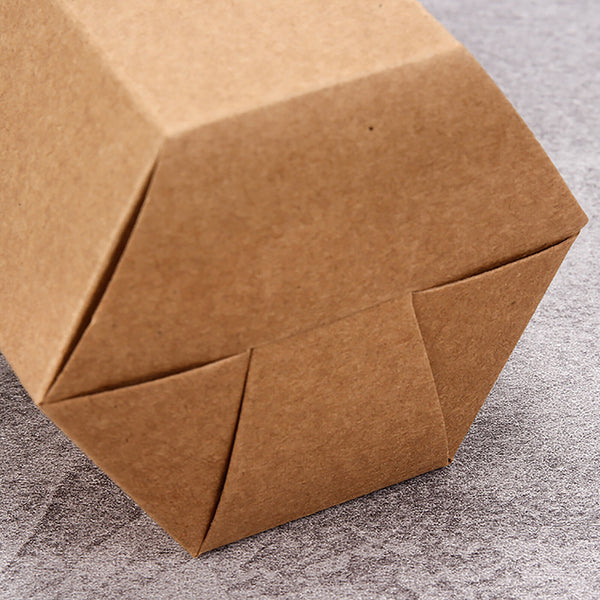 100 Pack Kraft Paper Candy Favor Boxes – Pillow Gift Boxes with Rope for Wedding, Christmas and Party Treats