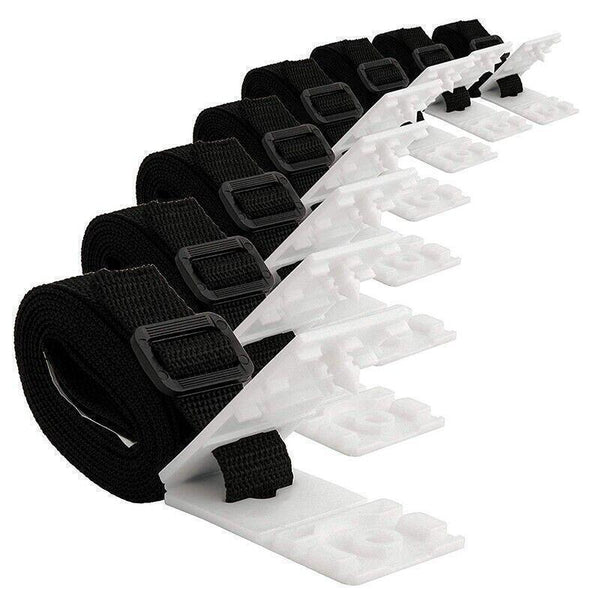 Pool Cover Roller Attachment Straps Kit 8PCS for Swimming Solar Pool Stock AU