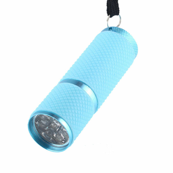 9 LED UV Portable Flashlight