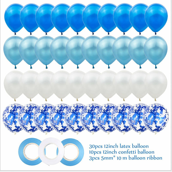 43pcs Confetti Latex Balloons Sets Balloon Birthday Wedding Party Decoration AU