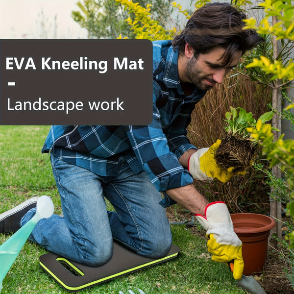 Extra Thick Kneeling Pad with Carry Handle | Portable EVA Garden & Work Knee Cushion