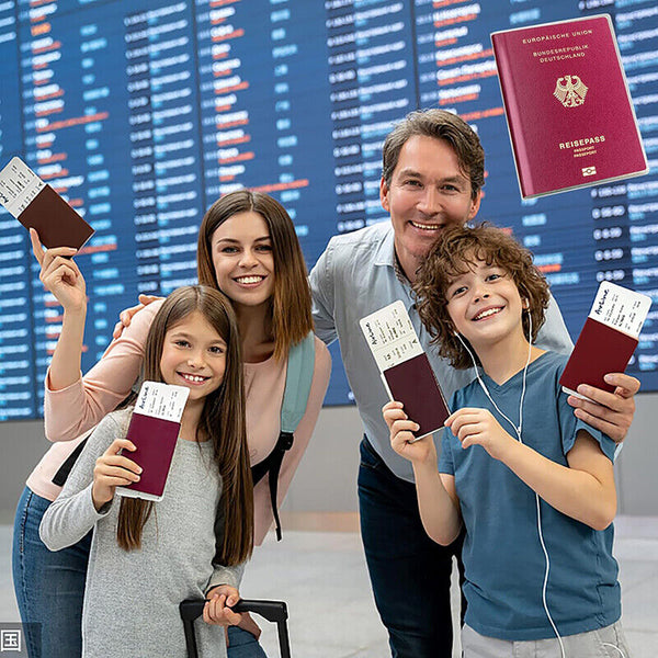 50pcs Passport Cover Transparent Protector Travel Holder Organizer Wallet Cover