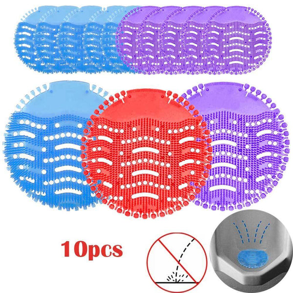 10x Urinal Screen Deodoriser Mat Up To 30 Day Fresh Toilet Fragrance Anti Splash
