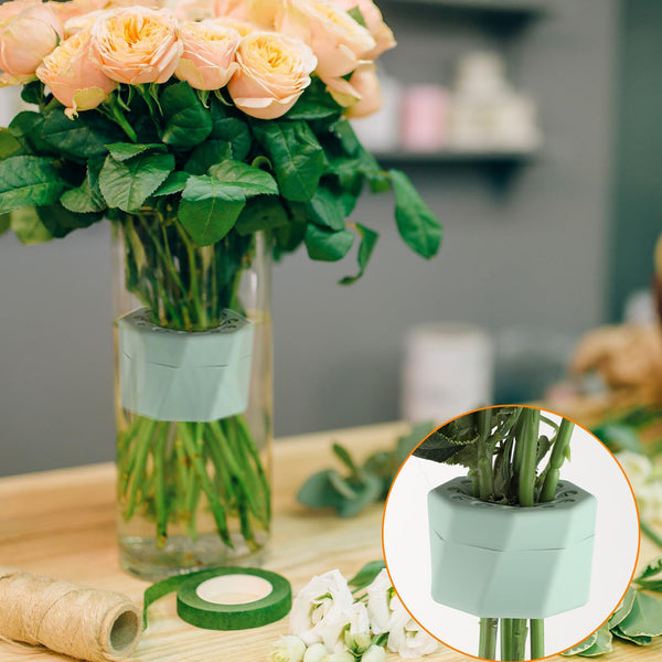 8PCS Spiral Ikebana Stem Holder Flower Arrangement Vase Support