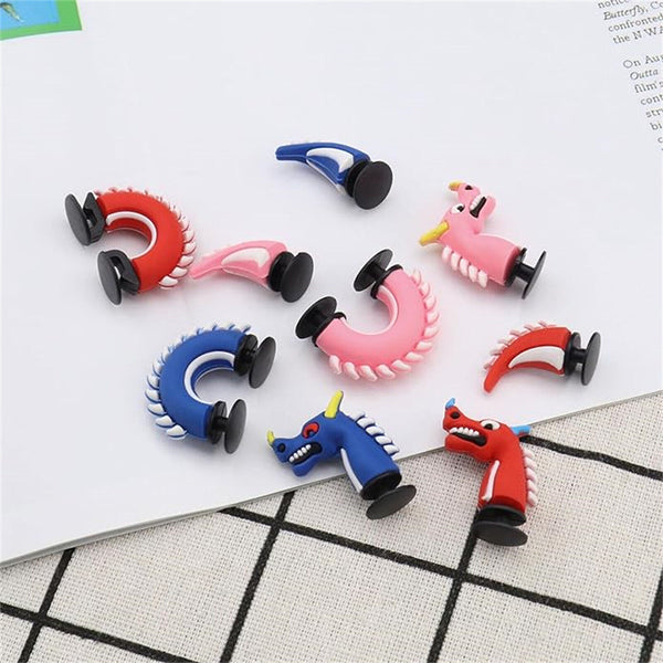 Shoes Decorations Cartoon Dragon Shoe Charm Inserted To Shoe Hole Decor Gift NEW