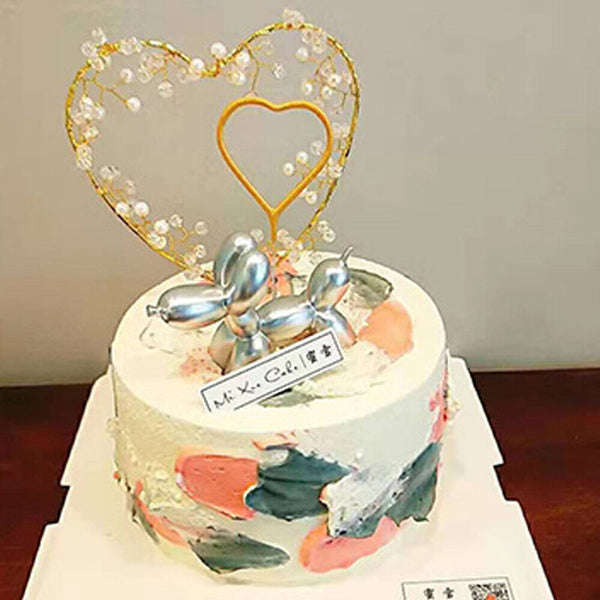 Decor Ornament Sculpture Gift Kids Room Home Resin Crafts Small Balloon dog Cute